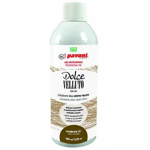Pavoni SPRAY VELVET - Colorant Alimentar Ciocolata Neagra, 400 ml