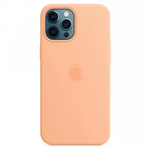 Apple Husa Original iPhone 12 Pro Max Silicon MagSafe Cataloupe