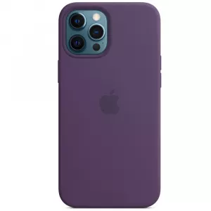 Apple Husa Original iPhone 12 Pro Max Silicon MagSafe Amethyst