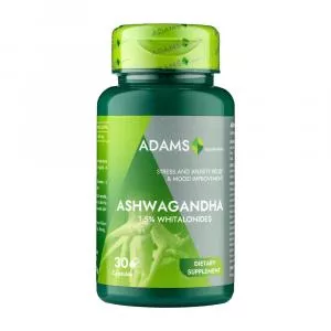 Adams Vision Ashwaghanda 400mg 30cps