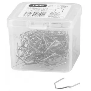 Strend Pro Set capse pentru pistol de lipit/sudat plastic, pentru fisuri interne, 0.8 mm, 100 buc