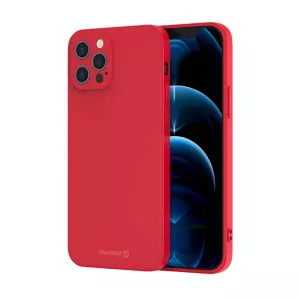 SWISSTEN Silicon Soft Joy pentru iPhone X/Xs Rosu 8595217474604