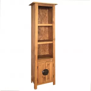 vidaXL Dulap de baie, lemn masiv de pin reciclat 48x32x170 cm