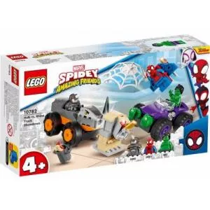 LEGO Hulk vs. Rhino Truck Showdown 10782