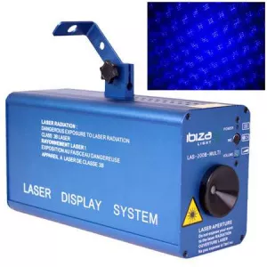 Ibiza Sound LASER FIREFLY 200MW ALBASTRU CU DMX