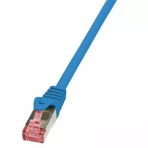 LogiLink Patch Cable Cat.6 S/FTP PIMF PrimeLine blue 3,00m CQ2066S