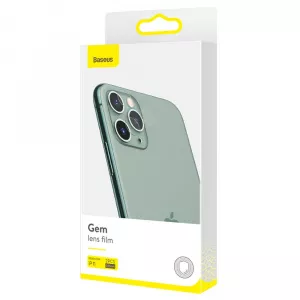 Baseus Camera 0.15mm Reinforced Lens, iPhone 11 Pro/Pro Max, Transparent