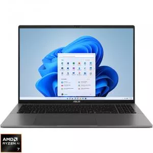 Asus 16'' Vivobook S16 M3607GA, WUXGA OLED, Procesor AMD Ryzen™ AI 7 445 (8M Cache, up to 4.6 GHz), 32GB DDR5, 1TB SSD, AMD Radeon 840M, Win 11 Home, Matte Gray