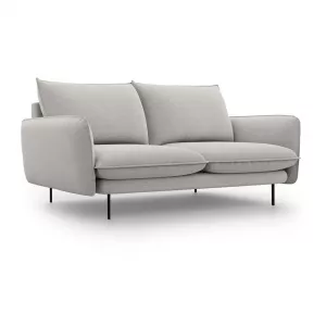 Cosmopolitan Design Canapea Vienna, 160 cm, gri deschis