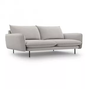 Cosmopolitan Design Canapea Vienna, 230 cm, gri deschis
