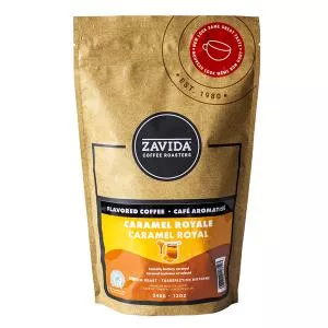 Zavida Caramel Royale boabe 340g