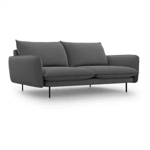 Cosmopolitan Design Canapea Vienna, 200 cm, gri închis