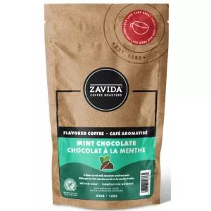 Zavida Chocolate Mint boabe 340g