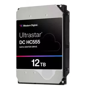 Western Digital HDD Server Ultrastar DC HC555, 12TB, SATA, 3.5inch, 7200 RPM, 512 MB