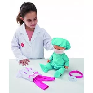 Falca Fetita doctorita Zoe 40 cm