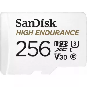 Sandisk microSDHC 256GB, Clasa 10 + Adaptor SD