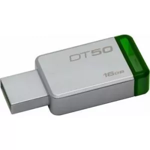 Kingston 16GB DataTraveler 50 USB 3.1 Metal-Verde dt50/16gb