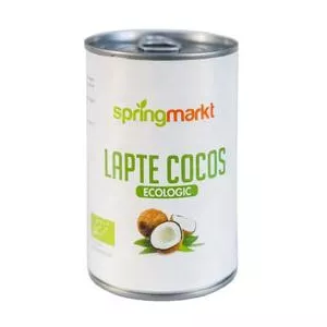 Springmarkt Lapte de Cocos Ecologic, 400ml