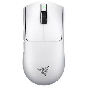 Razer Mouse Gaming Wireless Viper V4 Pro, Hibrid USB/HyperSpeed Wireless, 50000 DPI, Senzor Focus Pro 50K Gen-3, 8000Hz (Alb)