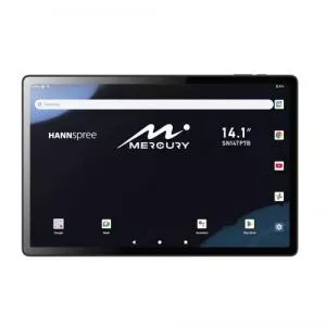 Hannspree Tableta Mercury, Procesor Mediatek MTK8786 Octa-Core, Ecran 14.1inch, 6GB RAM,128GB Flash, 13MP, Wi-Fi, Bluetooth, Android (Negru)