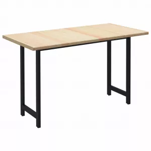 vidaXL Masă de bucătărie, 120 x 60 x 76 cm, lemn de pin