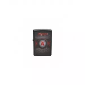 Zippo Brichetă 218.CI403728 Red Metallic Flame