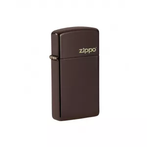 Zippo Brichetă 49266ZL Slim Brown Logo