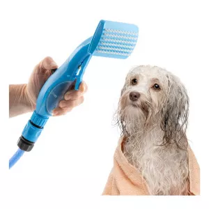 InnovaGoods Furtun cu perie pentru câini My Pet