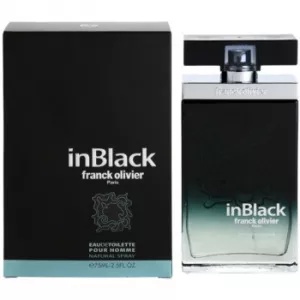 Franck Olivier In Black Pour Homme EDT 75 ml