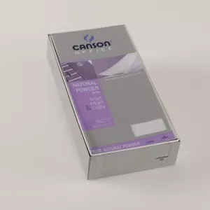 Canson 2260 Plicuri corespondenta Natural Powder, DL, 50 bu./cutie, 90 g/mp, gri luminos