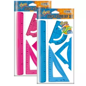 S-Cool Trusa geometrie flexibila 4 piese/set, diverse culori SC572