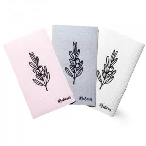 Mulieres Lavete Absorbante Biodegradabile 3buc