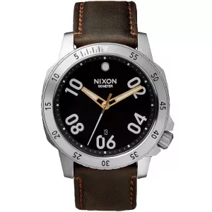 Nixon A508-019 Ranger Leather Black Brown