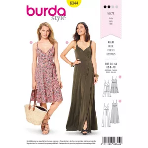 Burda Style Tipar  rochii 6344