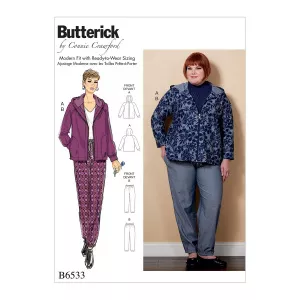 Butterick Tipar combinatii dama BT 6533