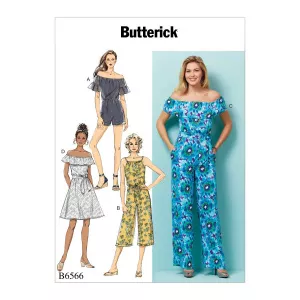 Butterick Tipar combinatii femei B 6566