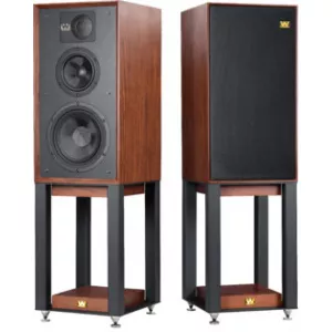 Wharfedale Linton with stand Mahogany