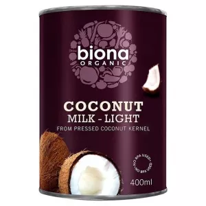 Biona Lapte de Cocos Light 9% Grasime Ecologic/BIO 400ml
