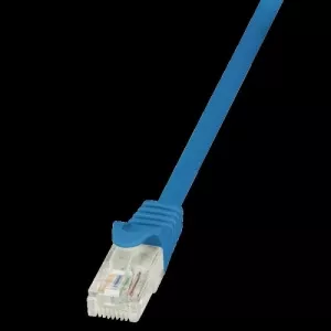 LogiLink Patch Cable Cat.5e U/UTP blue 0,50m  CP1026U