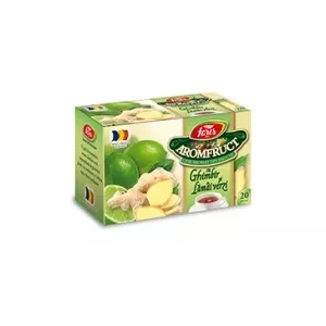 Fares Ceai Aromfruct Ghimbir si Lamai verzi 20 plicuri