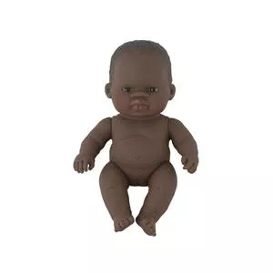 Miniland Papusa Vinil 21 Cm Fetita Africana