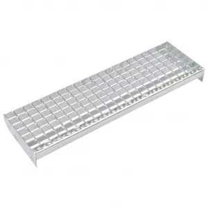 vidaXL Trepte de scară sudate 4 buc. 800 x 240 mm oțel galvanizat 145248