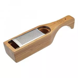KitchenCraft Răzătoare din bambus pentru parmezan Italia 55459