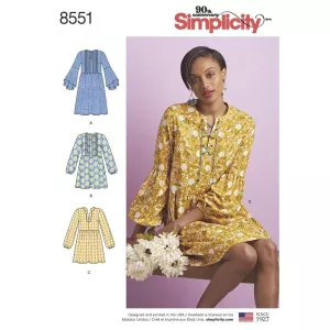 Simplicity Tipar rochii femei S 8551