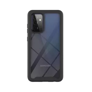 Tech-Protect Carcasa 360 grade Defense compatibila cu Samsung Galaxy A72 cu protectie display, Negru