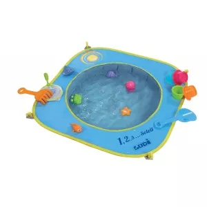 LUDI Minipiscina de plaja cu jucarii 123 Soare