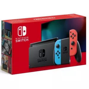 Nintendo Switch Neon Red si Neon Blue Joy-Con