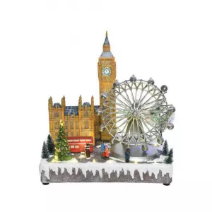 Kaemingk Decoratiune Craciun - London Scene, LED