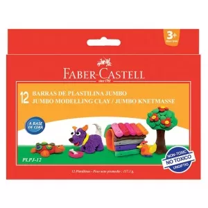 Faber-Castell PLASTILINA 12 CULORI 160G FC120811