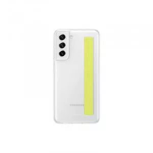 Samsung Husa Clear Strap Cover Galaxy S21 FE 5G White